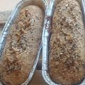 El cooksnap de Carina Sfe Argentina cuando hizo Budín integral de banana.