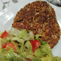 El cooksnap de Rocío Cejas cuando hizo Hamburguesas de lentejas 😋😋.
