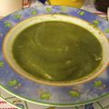 El cooksnap de Claudia Rojas cuando hizo Sopa de lechuga.