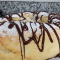 El cooksnap de Virginia Y. Villagrán cuando hizo Rosca de Pascua.