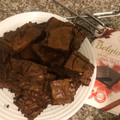 El cooksnap de Carolina T. Blanc cuando hizo Brownie de fresas y chocolate 🍫🍓.