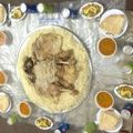 صورة من s.l.f، شاركها بعد تجربة وصفة لحمة مشوية بالفرن مع خضار..وأرز بالبازيلا