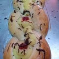 El cooksnap de Roo! cuando hizo Trenza con pastelera de flan.
