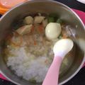 Cooksnap dari Septian Puspita Lestari untuk resep Nasi Lembek dan Soto Ayam (MPASI 4 Bintang 9 Bulan+)