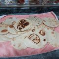 El cooksnap de SC Nuñez Duran cuando hizo Pan árabe o pan pita casero.