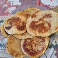 El cooksnap de noelia puente cuando hizo Panqueques de avena.