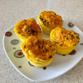 El cooksnap de Monse Vega cuando hizo Mini fritatas de 3 quesos en freidora de aire.