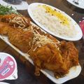 کوک اسنپ لیلی بعد از امتحان کردن زرشک پلو با مرغ 🍟💛.