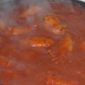 El cooksnap de 🇦🇷El Choperete🇦🇷 By ViviNoya🇦🇷 cuando hizo Chorizos a la pomarola en el disco!.