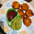 Mukta Shukla 's cooksnap of when they made Aloo ki tikki.