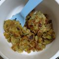 Cooksnap dari Cintia Amarta untuk resep Mpasi 8 bulan PERKEDEL KENTANG TERONG UNGU