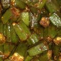  Chef Richa pathak. का कुकस्नैप जब उन्होंने मसाला भिंडी  (masala bhindi recipe in Hindi) बनाया था।