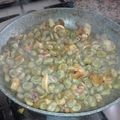 El cooksnap de 95vanedg cuando hizo Calamares encebollados con habas.