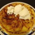 El cooksnap de Rocío Sarandón cuando hizo Panqueques con manzanas al caramelo.