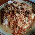 Cooksnap dari Jeng Inul untuk resep Lontong campur khas Glenmore_Banyuwangi
