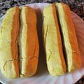 El cooksnap de Karen Zubiaurre cuando hizo Baguetines de mandioca sin gluten, sin lácteos y sin levadura.