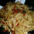 El cooksnap de Gore Riverol cuando hizo Tallarines fritos con verduras.