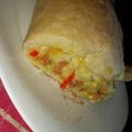 El cooksnap de Vir R cuando hizo Calzones de salchicha y jamón con queso.