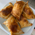 El cooksnap de Camila Rojas cuando hizo Empanadas de Mariscos al Horno.