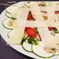 El cooksnap de Raquel Vendrell Sangenís cuando hizo Carpaccio de calabacín.