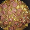 El cooksnap de Edith Ochoa Villamar cuando hizo Impecable guiso de salchichas alemanas!!.