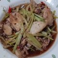 林清源 的 芹菜管炒小卷 cooksnap