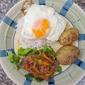 El cooksnap de Ab. Veronica Sabando cuando hizo Churrasco ecuatoriano.