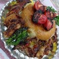 کوک اسنپ مریم جعفری بعد از امتحان کردن مرغ بریان ترکی (مرغ و سیب زمینی در فر).