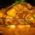  Chef Richa pathak. का कुकस्नैप जब उन्होंने सोया वडी आलू सब्जी (Soya vadi aloo sabzi recipe in hindi) बनाया था।