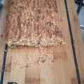 El cooksnap de Verónica cuando hizo Budín de Avena y banana con frutos secos.
