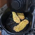El cooksnap de Naishan23 cuando hizo Pechuga de pollo empanizada en freidora de aire.