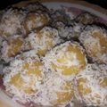 Cooksnap dari raezka nataliona untuk resep Klepon ubi ungu