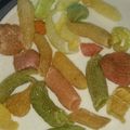Shagufta Sheikh's cooksnap of when they made Papar Colorful (Rainbow).