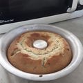 El cooksnap de Emilia Maggi cuando hizo Budín de moras.