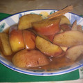 El cooksnap de Brayan Jesús cuando hizo Manzana hervida con un toque de canela.