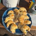 El cooksnap de Lucre Sin Tacc cuando hizo Medialunas sin Tacc (otra receta).