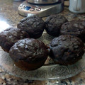 El cooksnap de Leticia Martiñena cuando hizo Muffins de chocolate y banana sin harinas sin azúcar 🍌🍫.