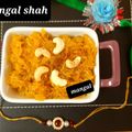 Mangal Shah's cooksnap of when they made नारळी भात (narali bhaat recipe in marathi).