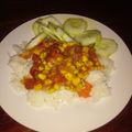 El cooksnap de Dany Escalona cuando hizo Tomaticán de pollo, receta chilena. (Para: 4 personas).