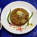 anjli Vahitra का कुकस्नैप जब उन्होंने क्रिस्पी,स्पाइसी मटर पराठा (crispy, spicy matar paratha recipe in hindi) बनाया था।
