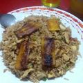 El cooksnap de Yvo Obando Chanamé cuando hizo Arroz Chaufa de Pollo.
