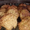 El cooksnap de Giu Nicole Moreno cuando hizo Galletitas de Avena y Banana, con distintos toppings.