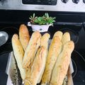 El cooksnap de Teresita Trigueros cuando hizo Pan Baguette.