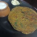 Rita Solanki's cooksnap of when they made મેથી બાજરી ના ઢેબરા (Methi Bajri Dhebra Recipe In Gujarati).