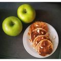 El cooksnap de Sofía cuando hizo Pancakes de manzana.