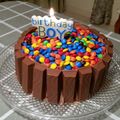 Umsoh's cooksnap of when they made AMIEs M&M CHOCOLATE cake.
