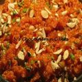 Nita Bhatia 's cooksnap of when they made Dish name gajar ka halwa.