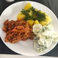 Cooksnap Mateusz Ruszczyk z czasów, kiedy przygotował Pierś kurczaka w kremowym sosie pomidorowym.