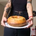 El cooksnap de Isa Escurra cuando hizo Torta de Banana Madura.