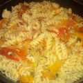 El cooksnap de Carina Cavallone cuando hizo Salteado de fideos con vegetales.